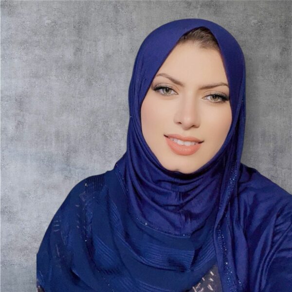 Hijab bleu marine