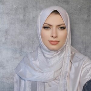 Hijab blanc